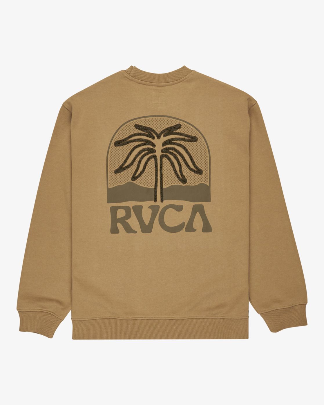 SUDADERA RVCA PALM CREST COYOTE | Mechanic