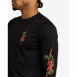 CAMISETA LS RVCA SHOCK SQUAD BLACK. Mechanic Tienda de Ropa