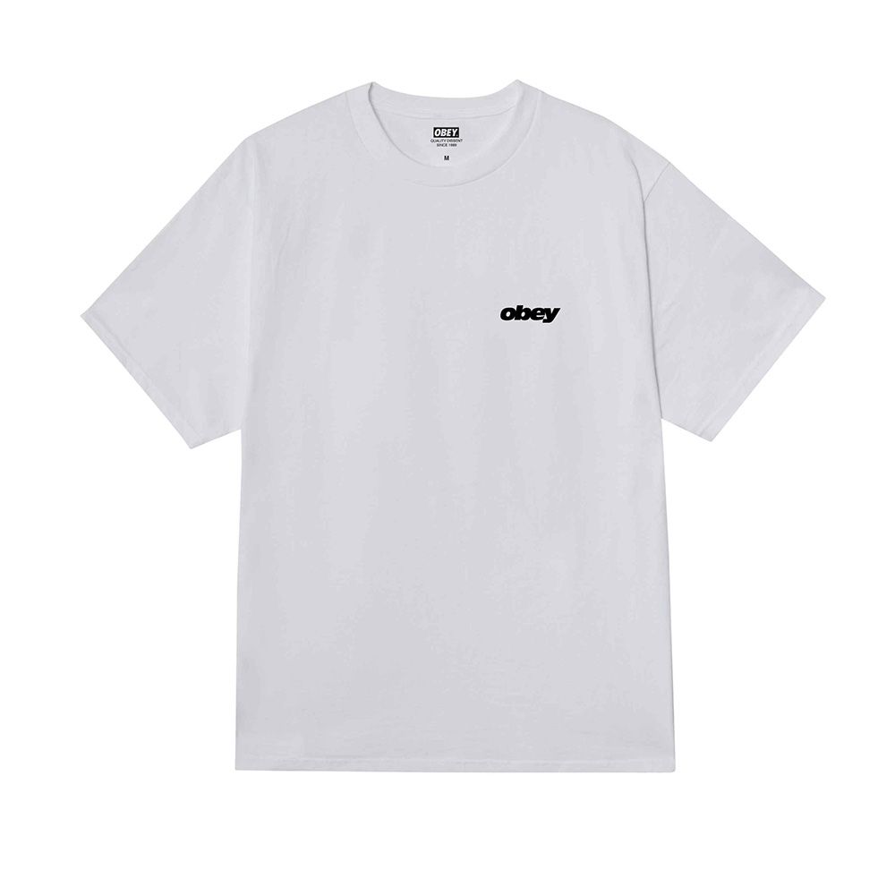 CAMISETA OBEY STAR WHITE | Mechanic