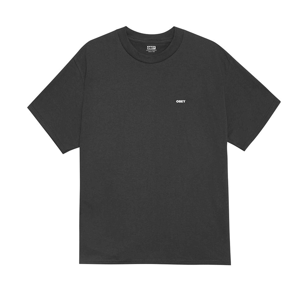 CAMISETA OBEY LISTEN TO THE BEST VINTAGE BLACK | Mechanic