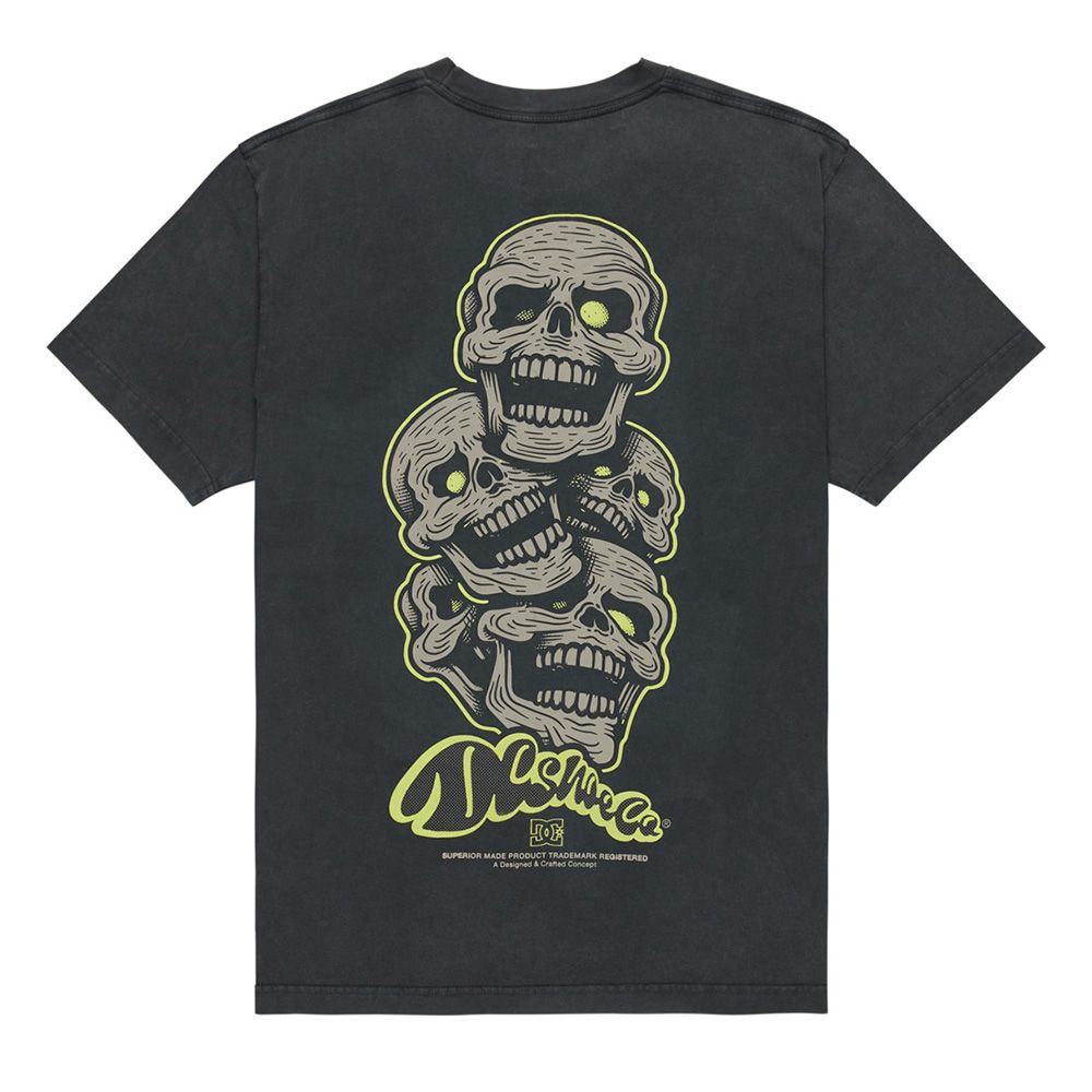 CAMISETA DC SHOES LAUGH STACK BLACK | Mechanic