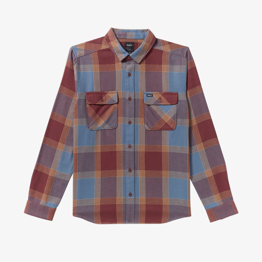 CAMISA RVCA THATLL WORK RED EARTH | Mechanic