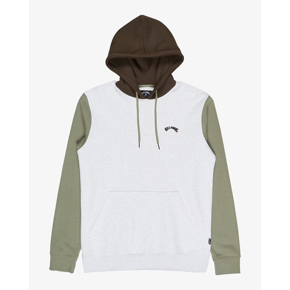 SUDADERA BILLABONG ARCH BLOCK OATMEAL HEATHER | Mechanic