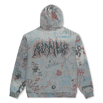 SUDADERA RIPNDIP MARKER HOODIE SAGE GREY VINTAGE. Mechanic Tienda de Ropa