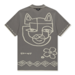 POLO RIPNDIP REVERSIBLE BLONDED KNIT BUTTON UP SAND/CHARCOAL | Mechanic