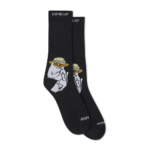 CALCETINES RIPNDIP NERMAL S THOMPSON SOCKS BLACK HEATHER | Mechanic