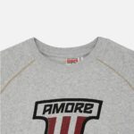 SUDADERA DEUS EX-MACHINA ONE MORE MARLE CREW  LIGHT GREY. Mechanic Tienda de Ropa