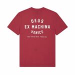 CAMISETA DEUS VENICE SKULL MECHANIC MELON RED | Mechanic