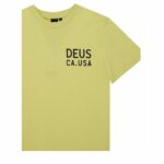CAMISETA DEUS EX-MACHINA CAMBER TEE CANARY YELLOW. Mechanic Tienda de Ropa