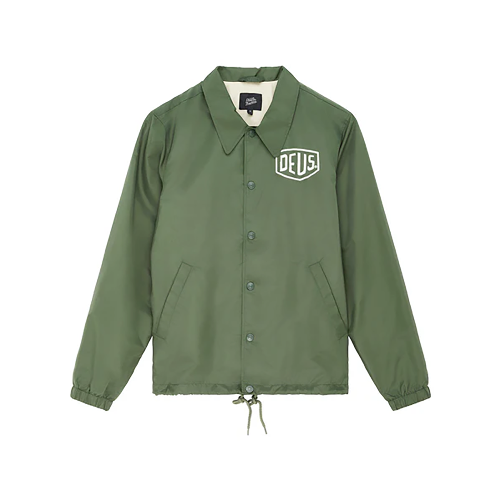 CHAQUETA DEUS EX-MACHINA VENICE COACH PINE GREEN | Mechanic