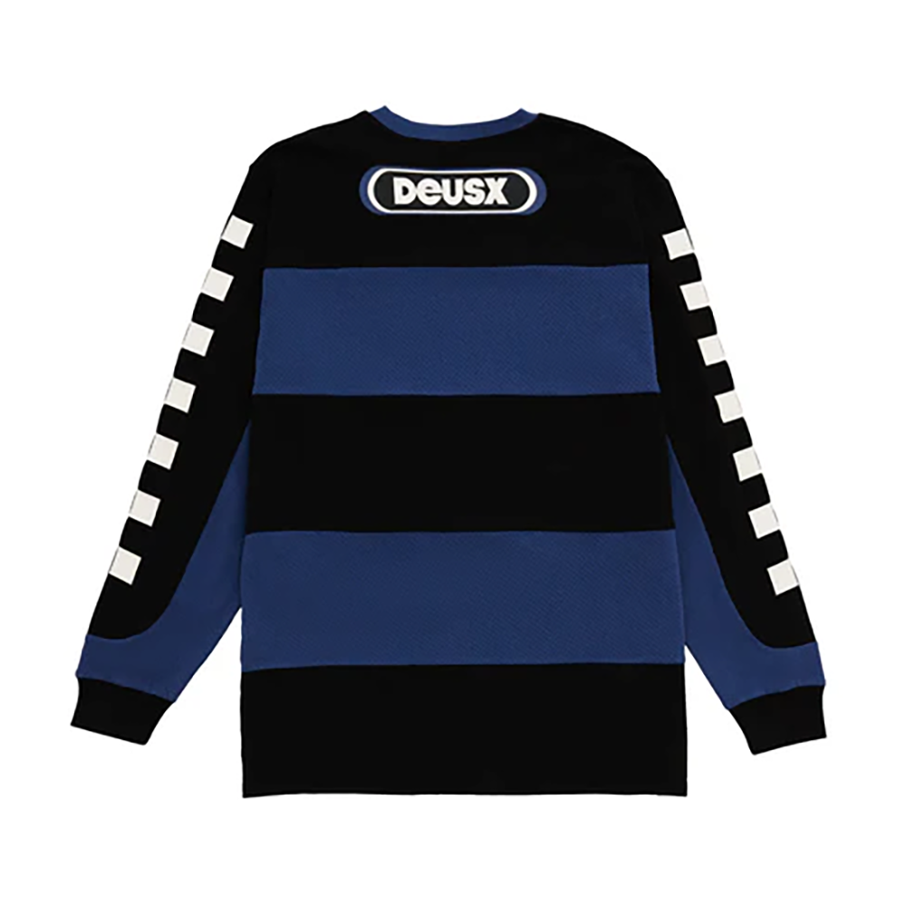 CAMISETA LS DEUS VILANDER MOTO JERSEY MECHANIC BLUE COMBO | Mechanic