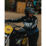 CAMISETA LS DEUS VILANDER MOTO JERSEY MECHANIC BLUE COMBO | Mechanic