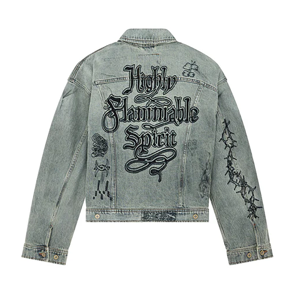 CHAQUETA DEUS EX-MACHINA MEPHISTOPELES VINTAGE INDIGO | Mechanic