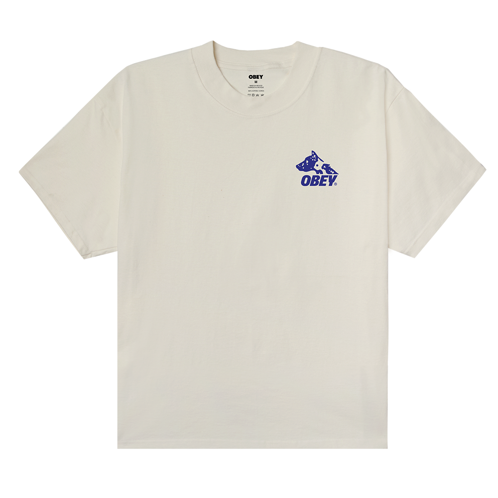 CAMISETA OBEY ANIMALS VINTAGE WHITE | Mechanic