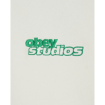 SUDADERA OBEY TONIC CREW OFF WHITE | Mechanic