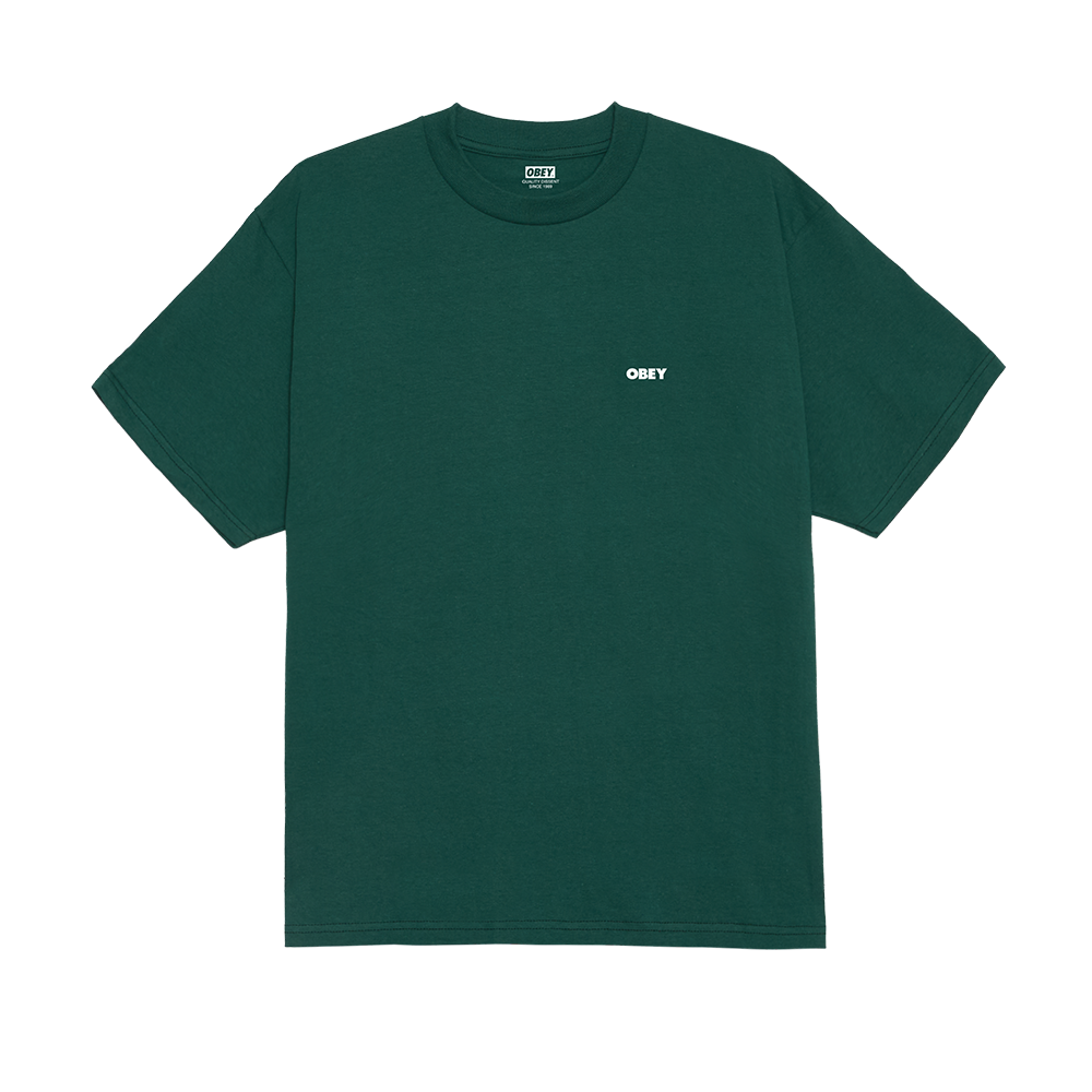 CAMISETA OBEY THE MEDIUM IS THE MESSAGE RAINFOREST | Mechanic