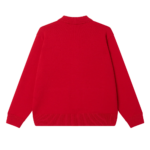 CARDIGAN OBEY MATT ZIP UP SWEATER RED MULTI | Mechanic