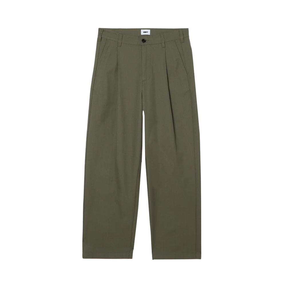 PANTALÓN OBEY DEAN PLEATED PANT TEA LEAF | Mechanic