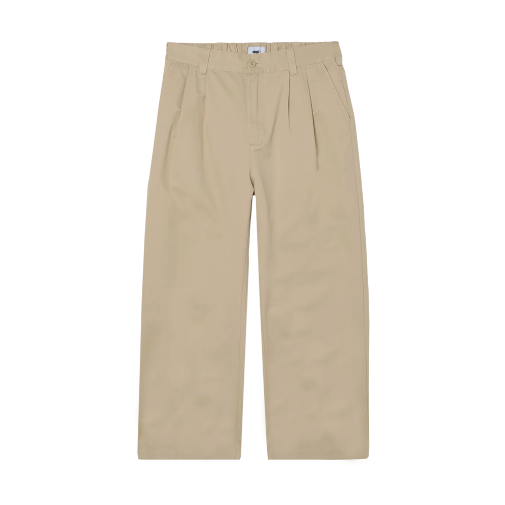 PANTALÓN OBEY FOSTER PLEATED PANT CEMENT | Mechanic