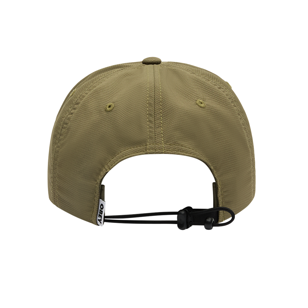 GORRA OBEY STRIDE 5 PANEL STRAPBACK OLIVE | Mechanic