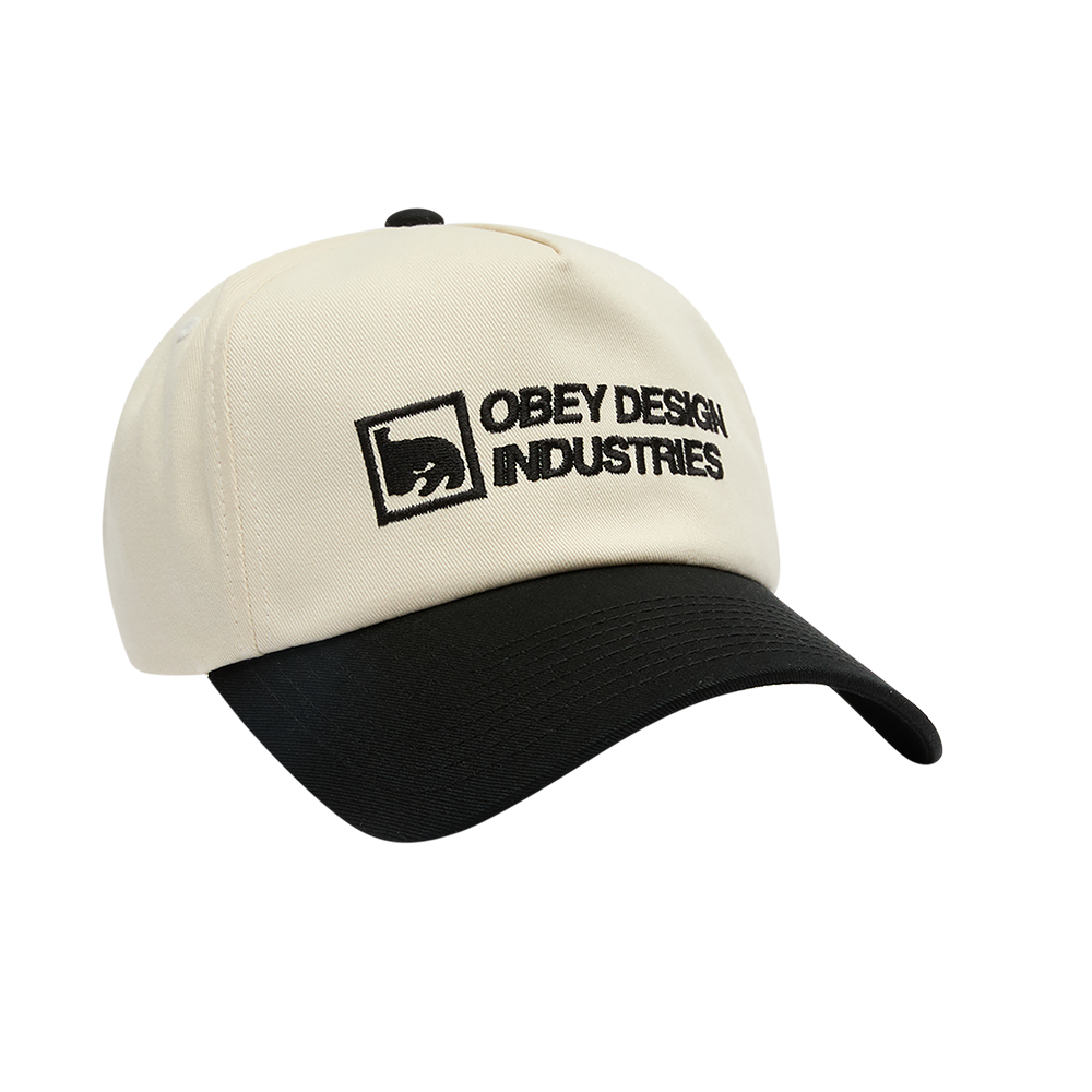 GORRA OBEY DESIGN INDUSTRIES 5 PANEL BLACK MULTI | Mechanic