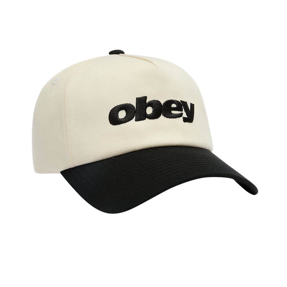 GORRA OBEY DELTA 5 PANEL SNAPBACK BLACK MULTI | Mechanic