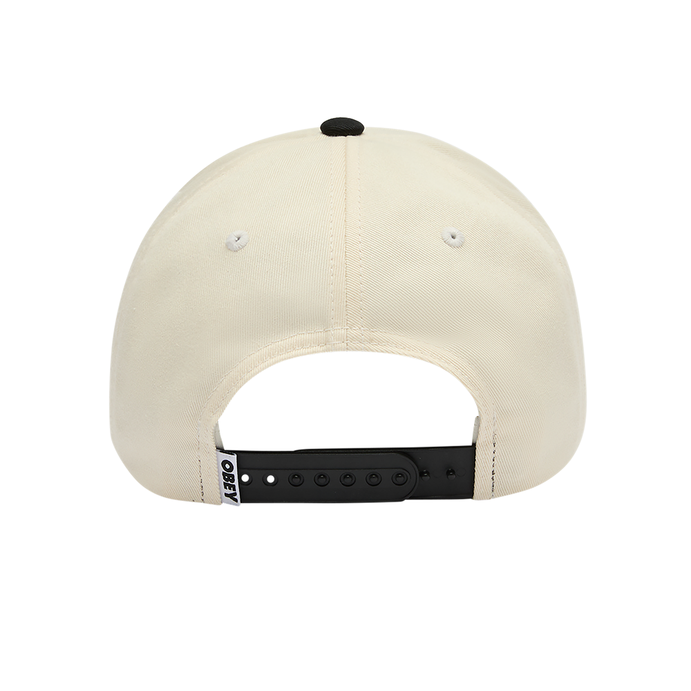 GORRA OBEY DELTA 5 PANEL SNAPBACK BLACK MULTI | Mechanic