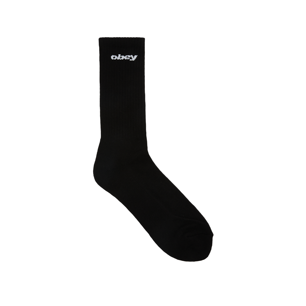CALCETINES OBEY SPORTS LOGO BLACK | Mechanic