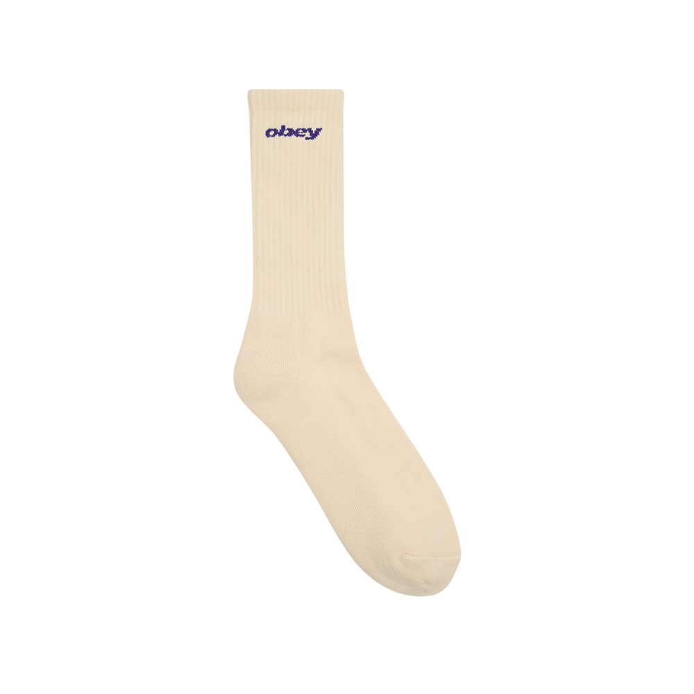 CALCETINES OBEY SPORTS LOGO UNBLEACHED | Mechanic