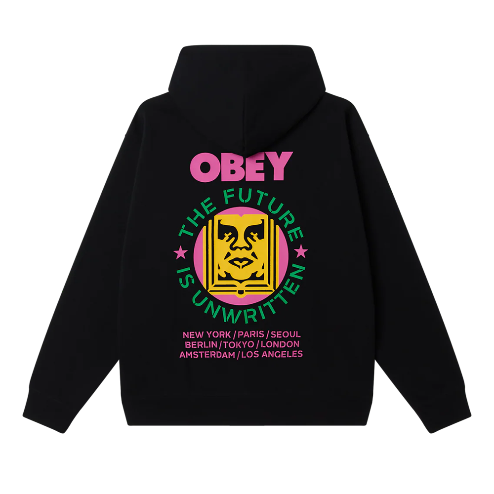 SUDADERA OBEY FUTURE UNWRITTEN BLACK | Mechanic
