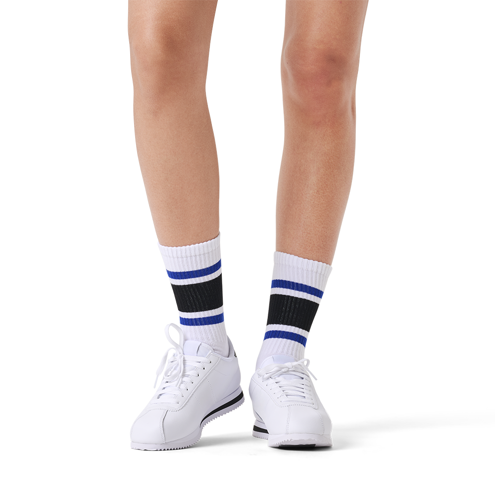 CALCETINES HAPPY SOCKS SIMPLE STRIPE SNEAKER SOCK | Mechanic