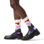 CALCETINES HAPPY SOCKS PRIDE LIQUID STRIPE SOCK | Mechanic