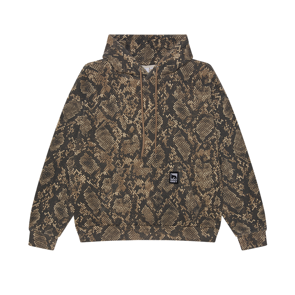 SUDADERA OBEY POST HOOD DUSTY VINTAGE RATTLESNAKE | Mechanic