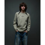 CAMISETA LS OBEY DELTA KNIT DRIED SAGE MULTI | Mechanic