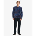SUDADERA RVCA PILE KNIT DARK DENIM | Mechanic