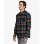 CAMISA RVCA DAYSHIFT BLANKET FLANNEL PIRATE BLACK | Mechanic