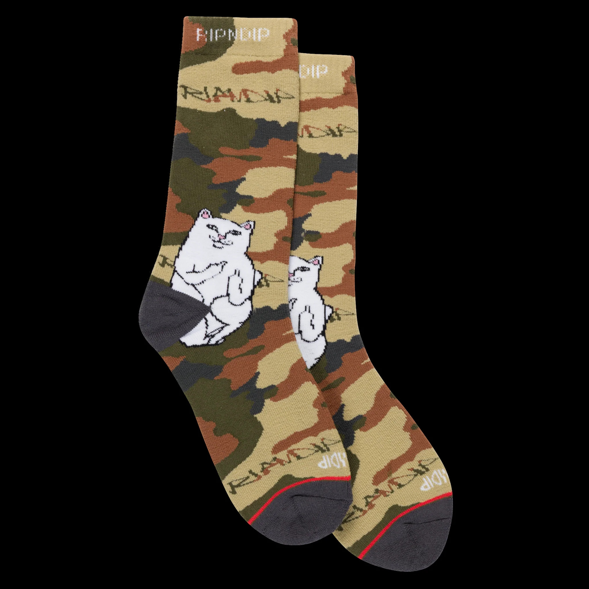 CALCETINES RIPNDIP LORD NERMAL STREET SOCKS CAMO | Mechanic