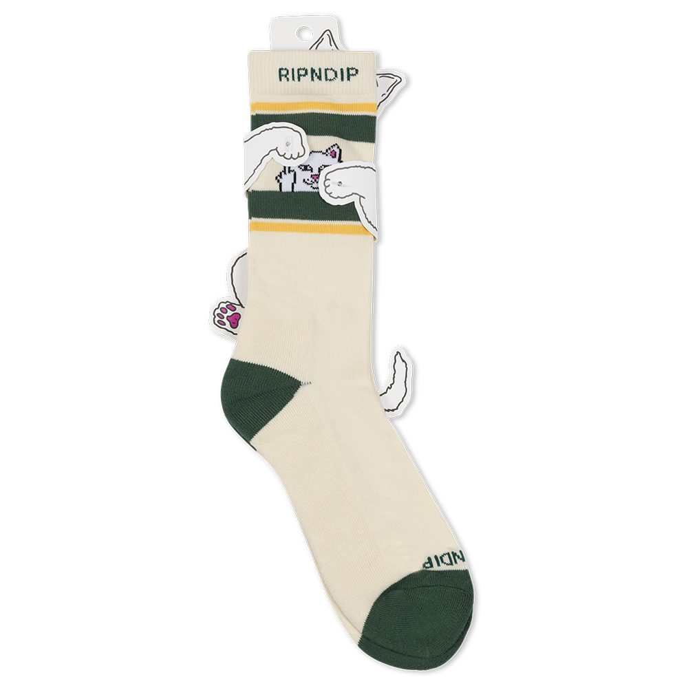 CALCETINES RIPNDIP PEEKING NERMAL SOCKS BONE | Mechanic