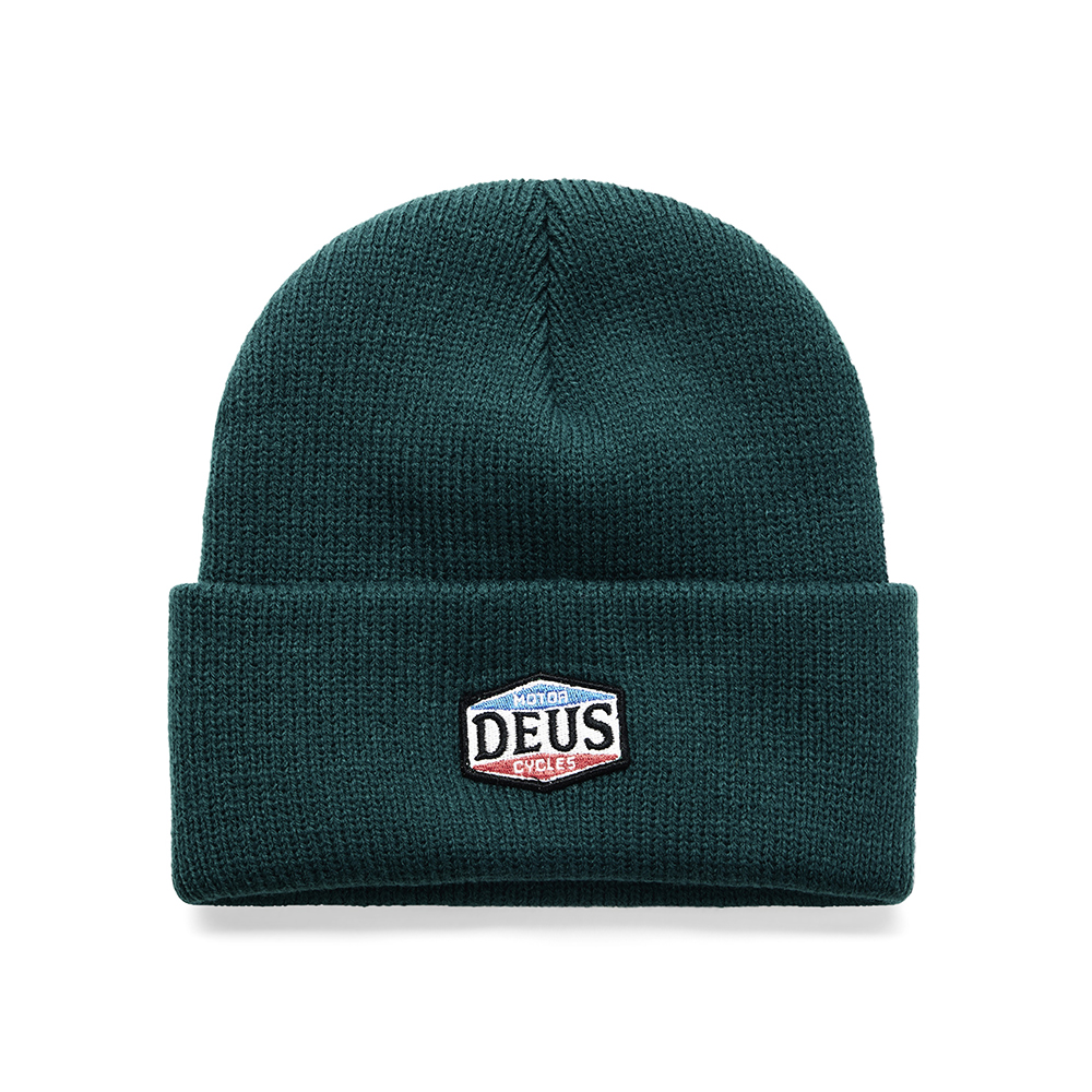 GORRO DEUS EX-MACHINA BENJIE BEANIE RANCING GREEN | Mechanic