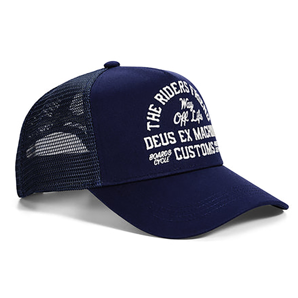 GORRA DEUS EX-MACHINA SHOOK ONES TRUCKER MECHANIC BLUE | Mechanic