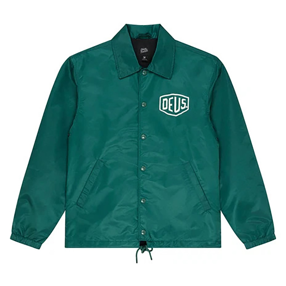 CHAQUETA DEUS EX-MACHINA HARAJUKU COACH RACING GREEN | Ropa Streetwear Online
