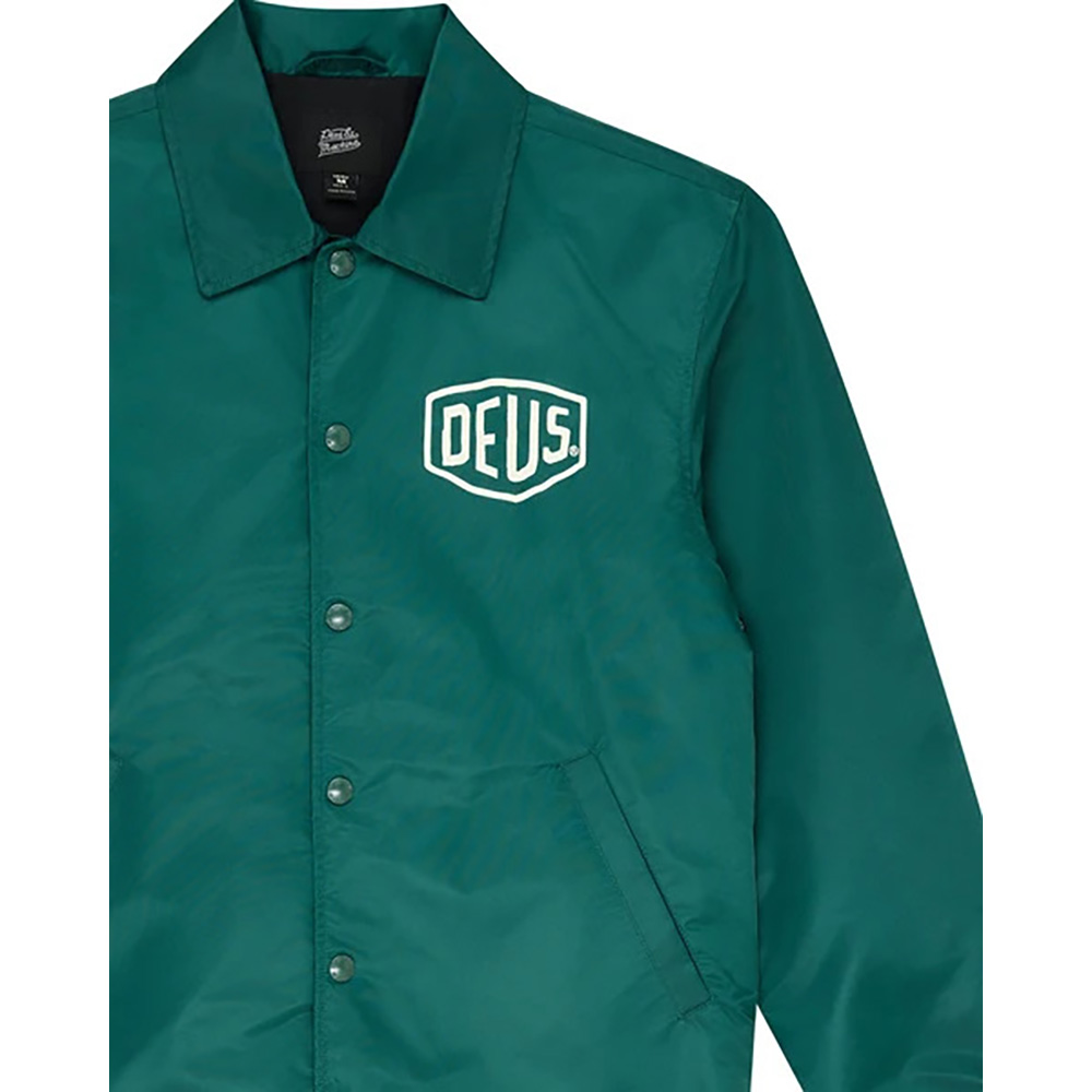 CHAQUETA DEUS EX-MACHINA HARAJUKU COACH RACING GREEN | Ropa Streetwear Online