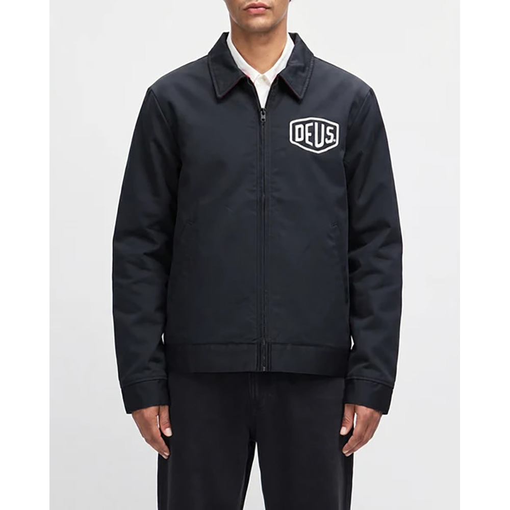 CHAQUETA DEUS EX-MACHINA WORKWEAR 2.0 JACKET BLACK | Mechanic