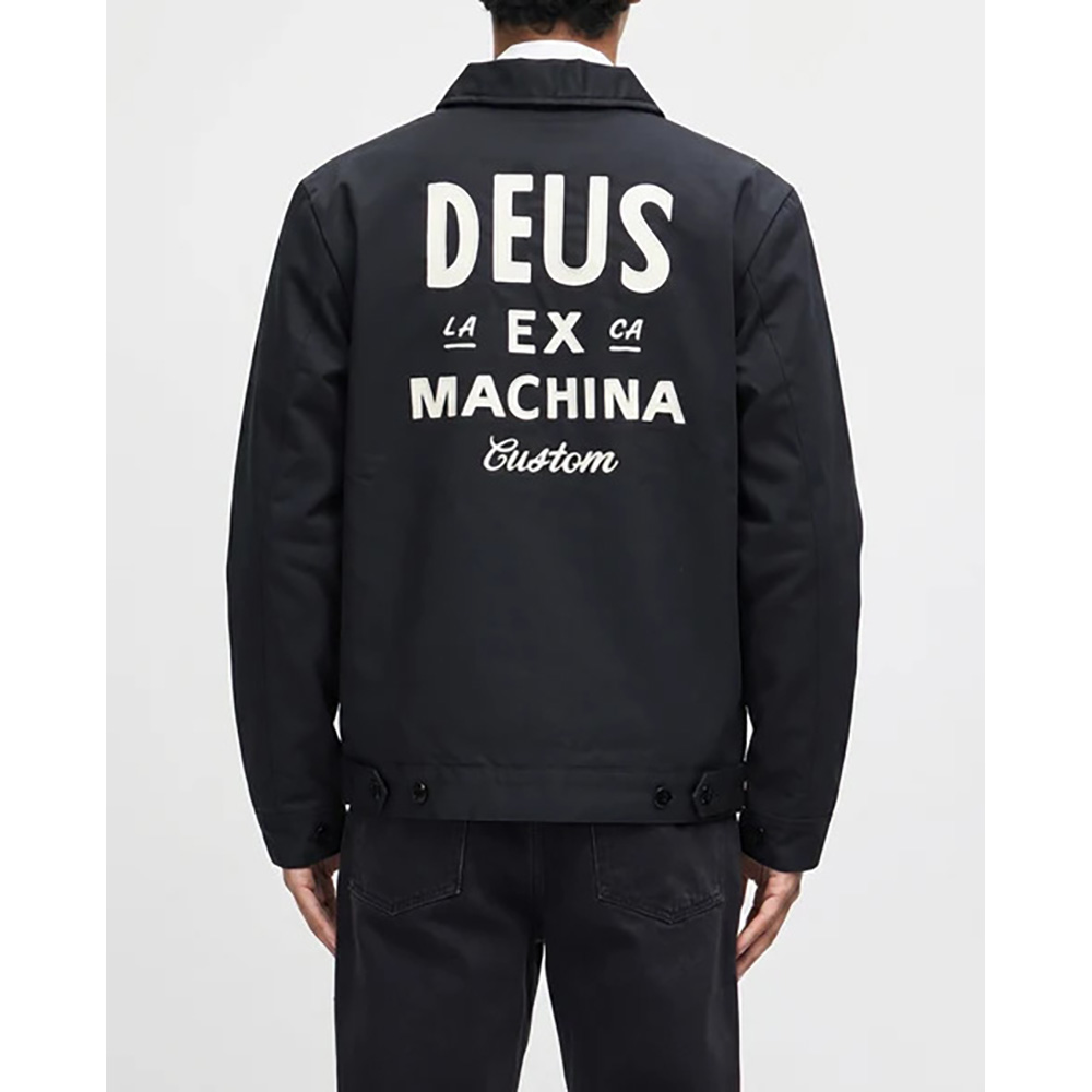 CHAQUETA DEUS EX-MACHINA WORKWEAR 2.0 JACKET BLACK | Ropa Streetwear Online