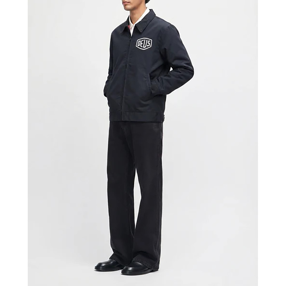 CHAQUETA DEUS EX-MACHINA WORKWEAR 2.0 JACKET BLACK | Ropa Streetwear Online