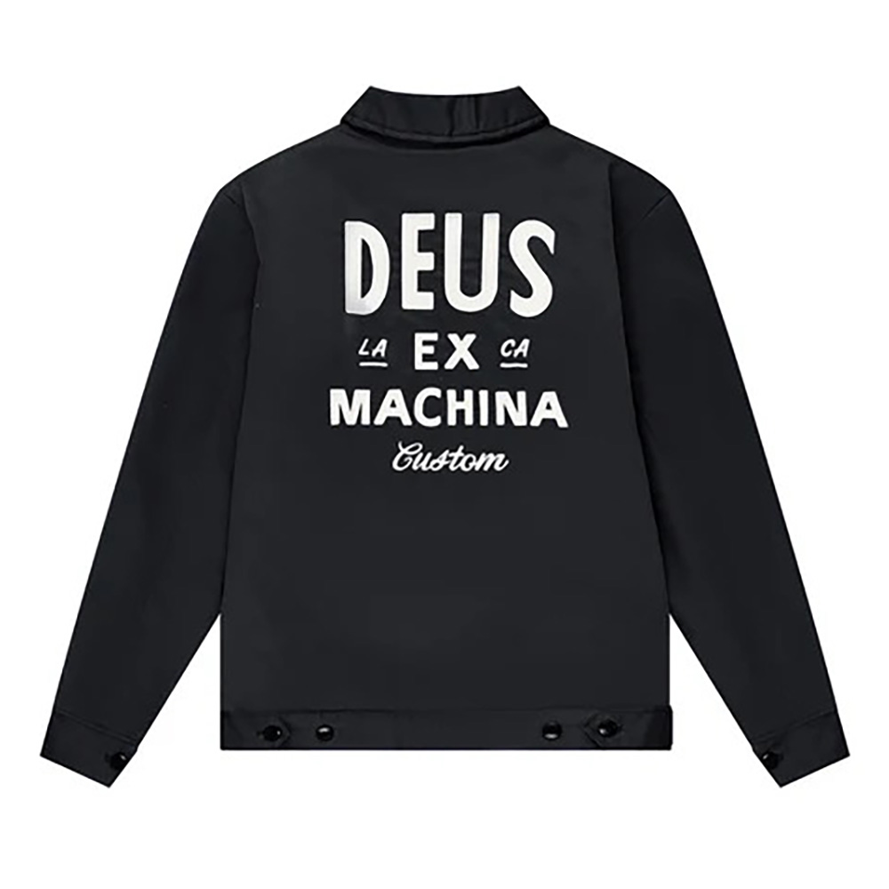 CHAQUETA DEUS EX-MACHINA WORKWEAR 2.0 JACKET BLACK | Mechanic