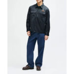 CAMISA DEUS EX-MACHINA SERVICE LS BLACK | Mechanic