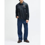 CAMISA DEUS EX-MACHINA SERVICE LS BLACK | Mechanic