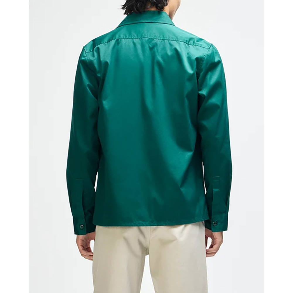 CAMISA DEUS EX-MACHINA SERVICE LS RACING GREEN | Ropa Streetwear Online