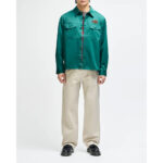 CAMISA DEUS EX-MACHINA SERVICE LS RACING GREEN | Mechanic